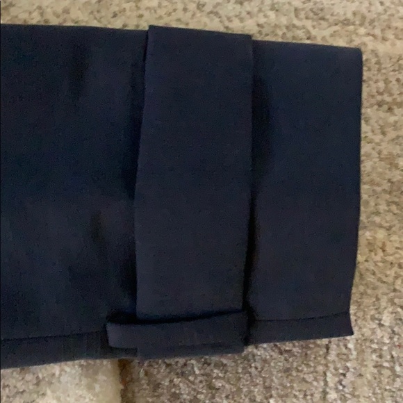 Reiss Navy Blue Cotton tie Coat - Picture 3 of 6